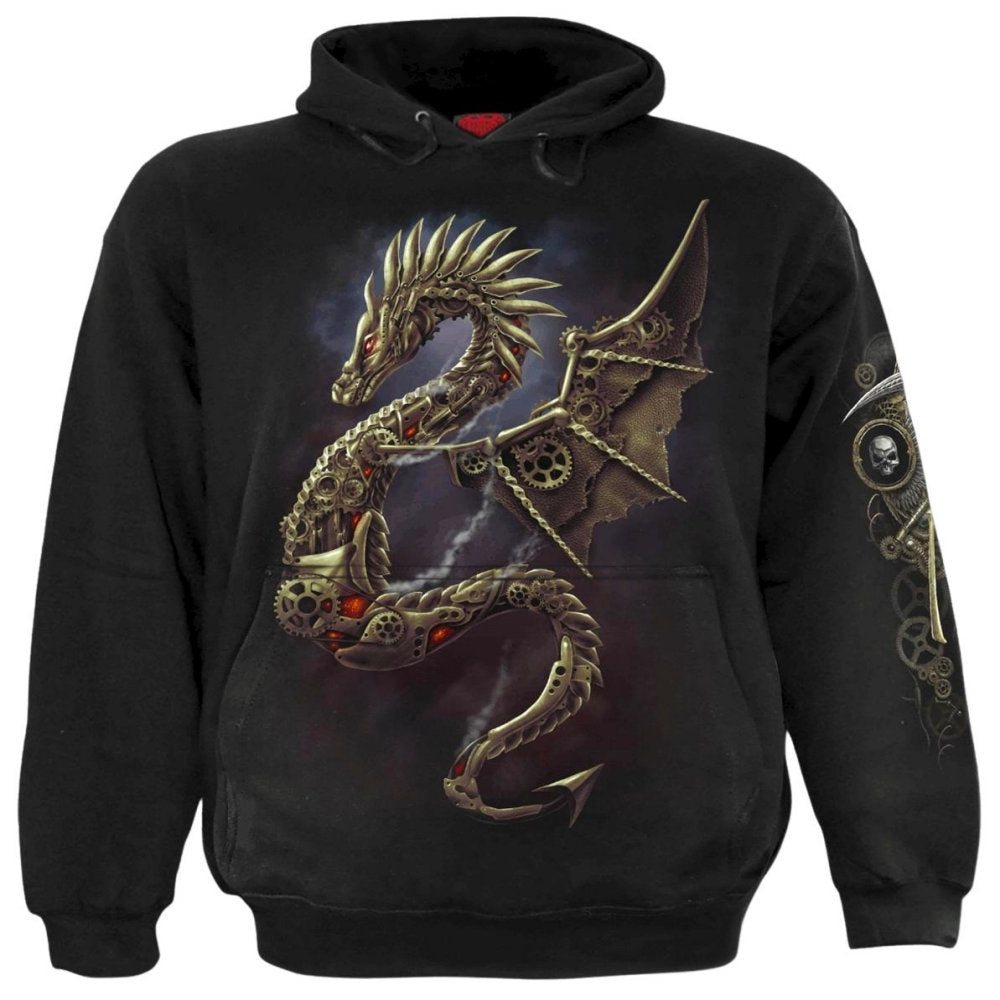 Spiral Direct Dragon Cogs Hoodie