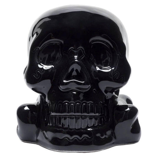 Sourpuss Skull Piggy Bank