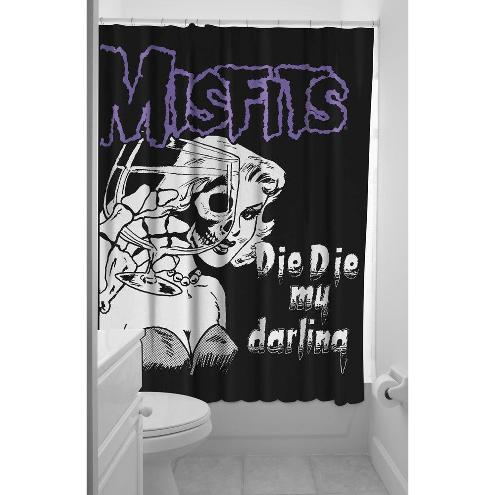 Sourpuss Misfits Shower Curtain