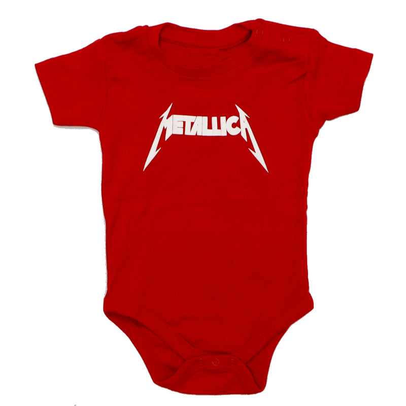 Metallica Red Babygrow