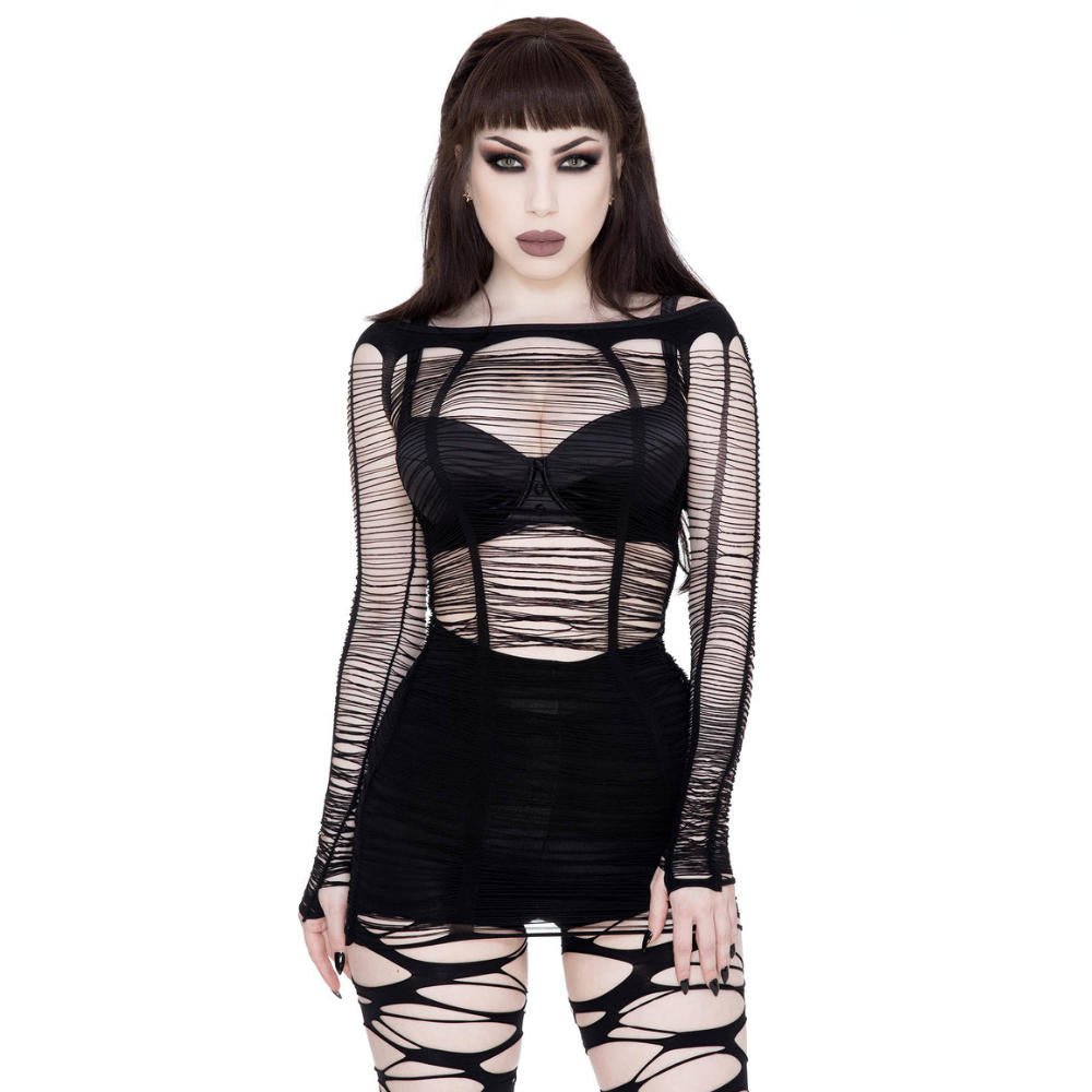 Killstar Buried Alive Knit Top