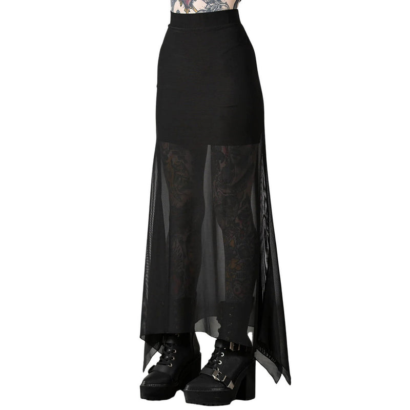 Killstar Death Star Maxi Skirt