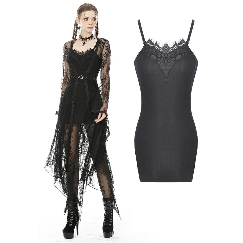 Black Halter Dress 508