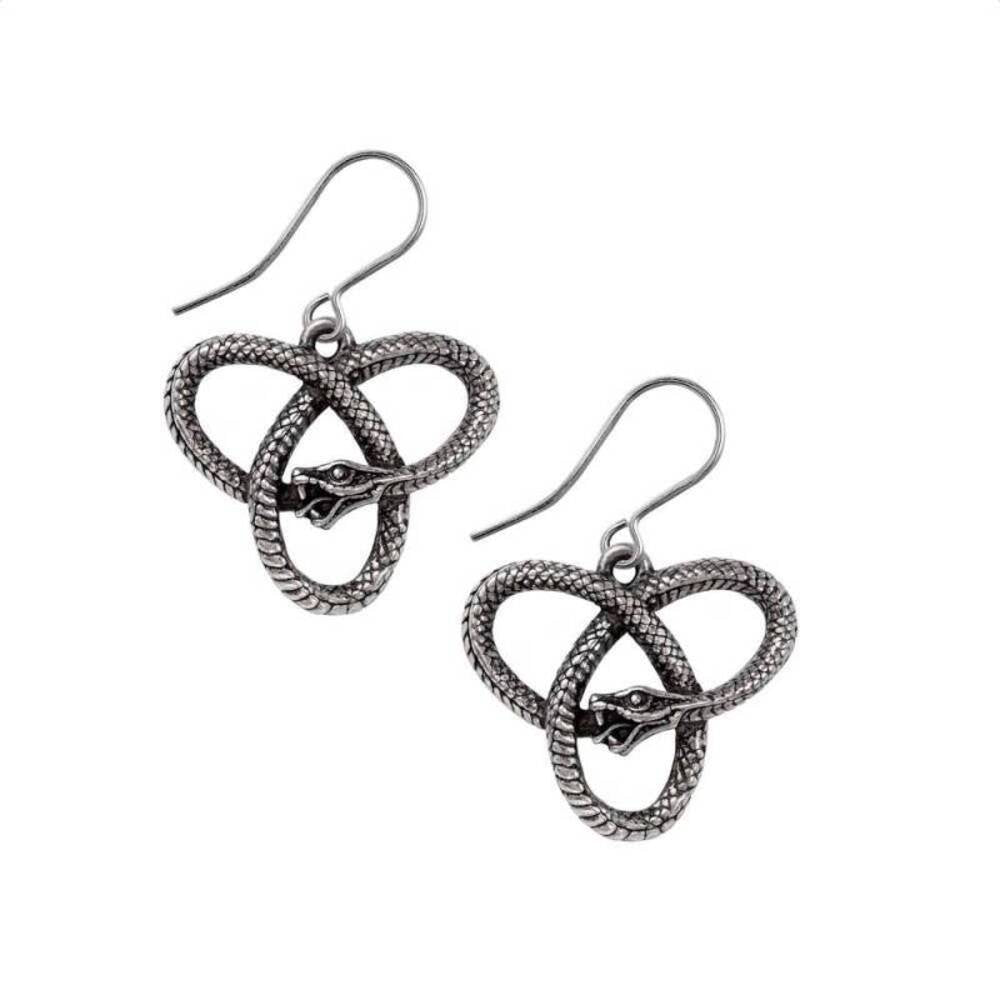 Alchemy England Eve's Triquetra Earrings