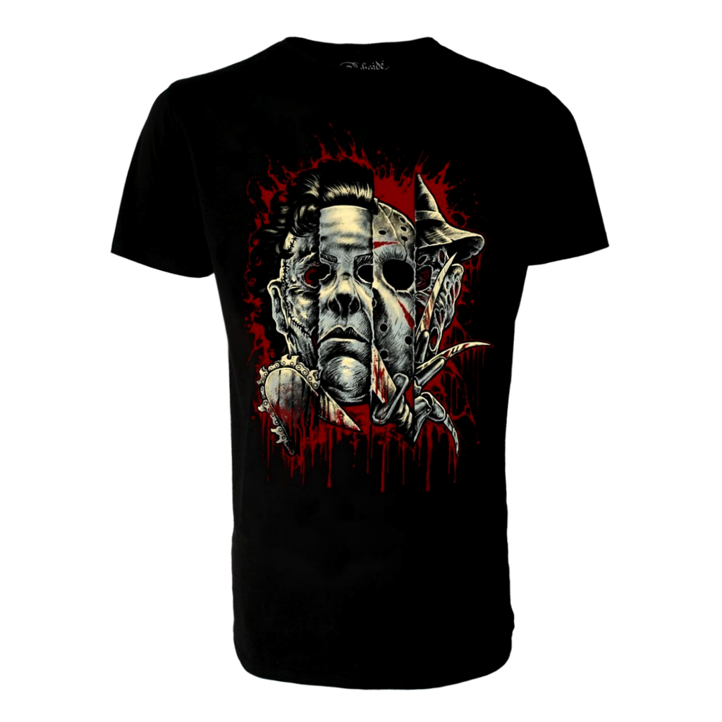 Faces of Horror Tee