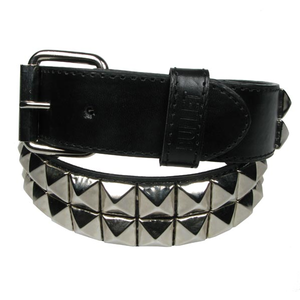 G0045B - 38mm Pyramid Studded Non Leather Belt