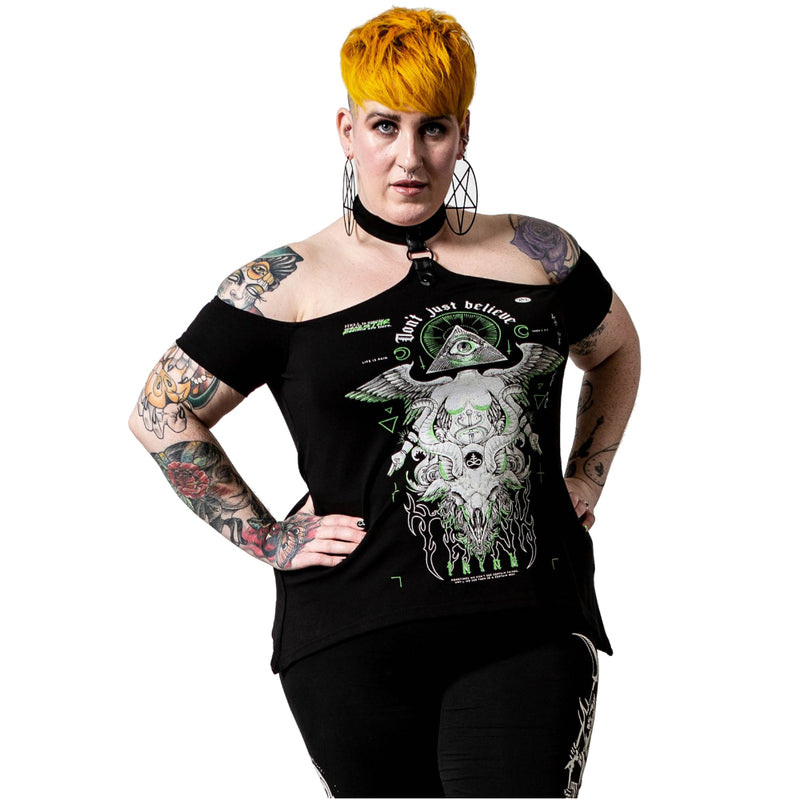 Killstar Illuminated Choker Top
