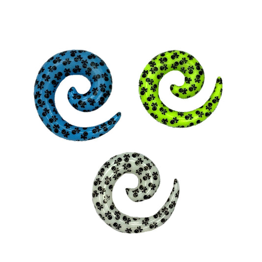 Spiral Expander Skull Acrylic
