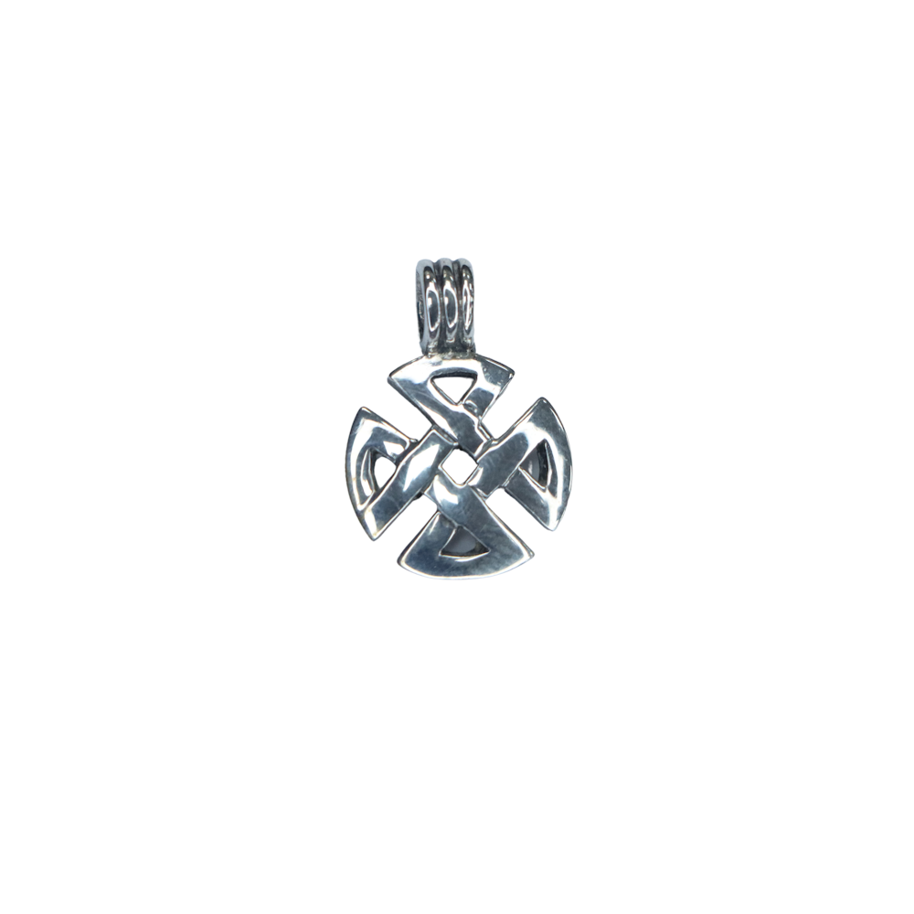 Mini Celtic Silver Knot Pendant