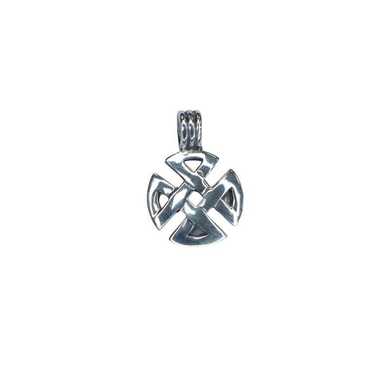 Mini Celtic Silver Knot Pendant