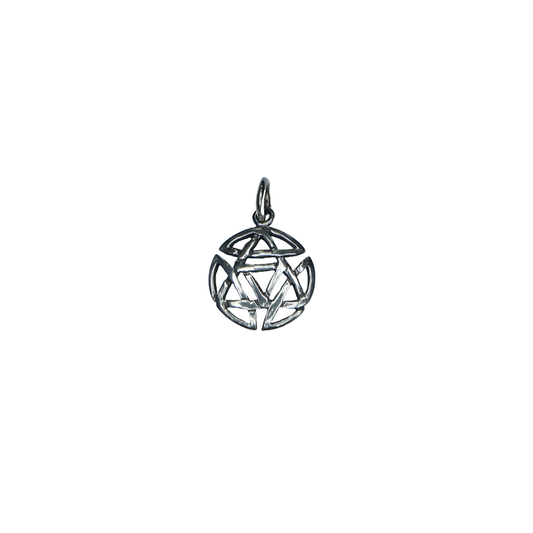 Mini Celtic Silver Knot Pendant