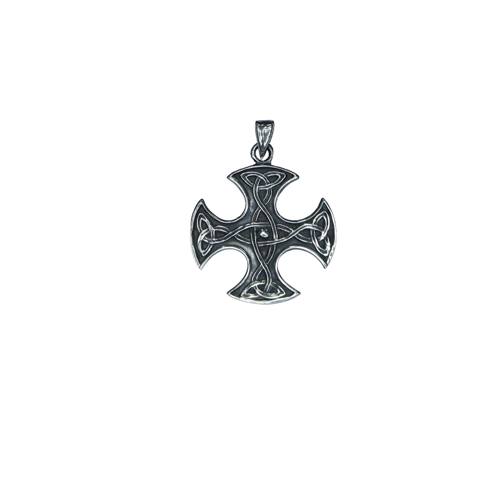 Celtic Knot Silver Pendant