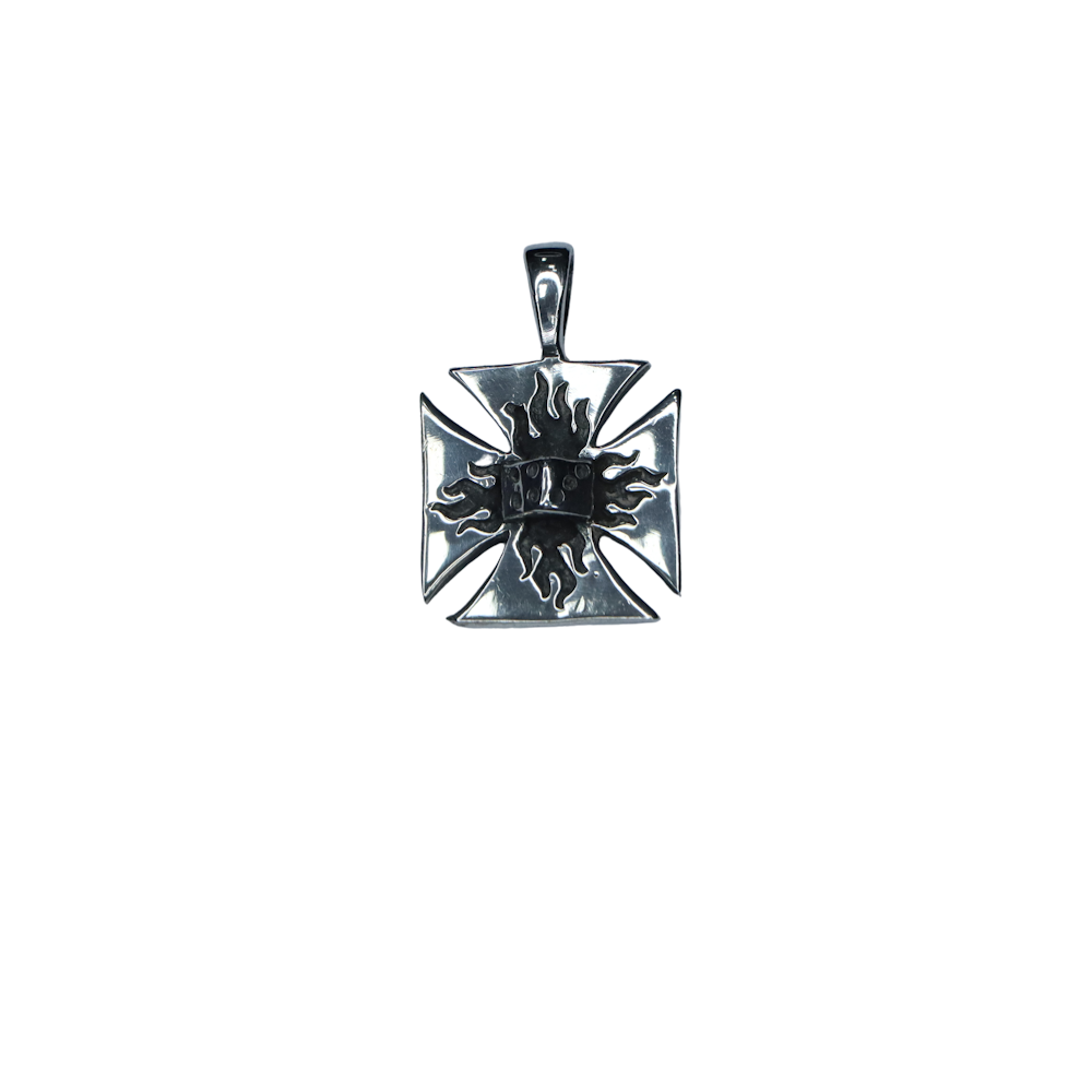 Gamble Cross Silver Pendant