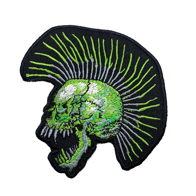 Exploited Punk Skull Patch