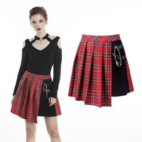 Punk Red Skirt 135