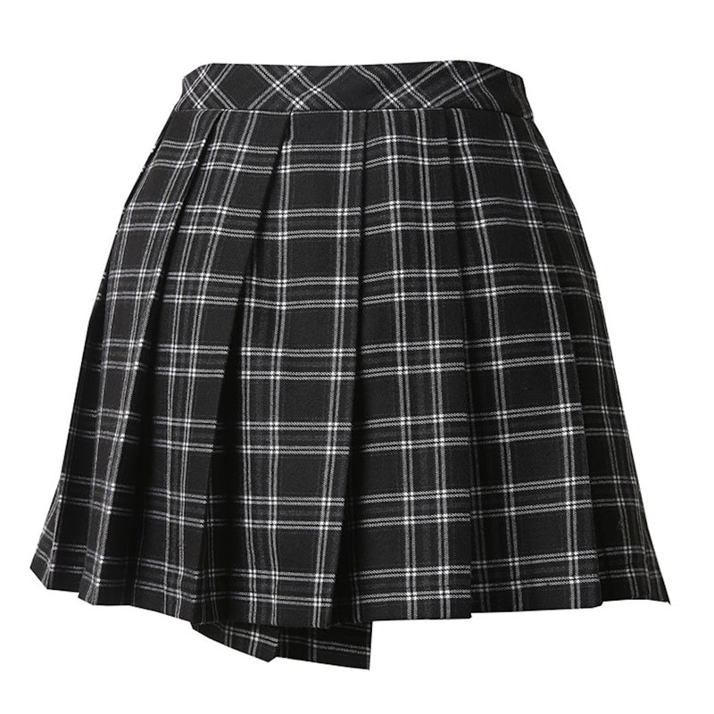 Punk Grey Skirt 135