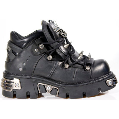 New Rock Ankle Boot Spiked  M-110-S1