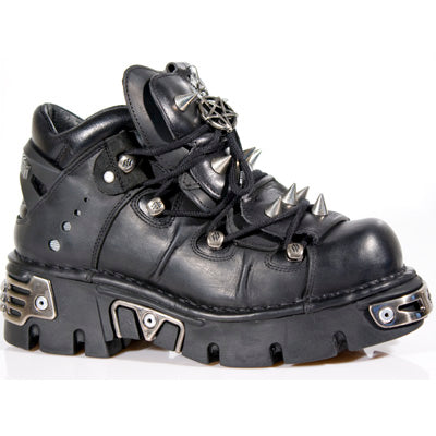 New Rock Ankle Boot Spiked  M-110-S1
