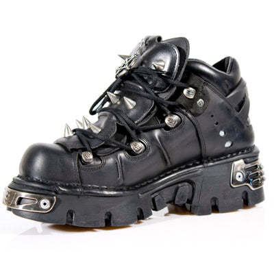 New Rock Ankle Boot Spiked  M-110-S1