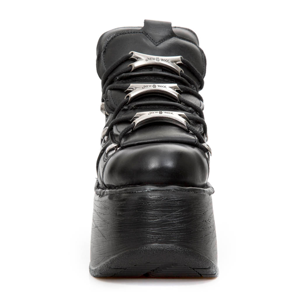 New Rock Metallic Ankle Boot M-EP106-S1