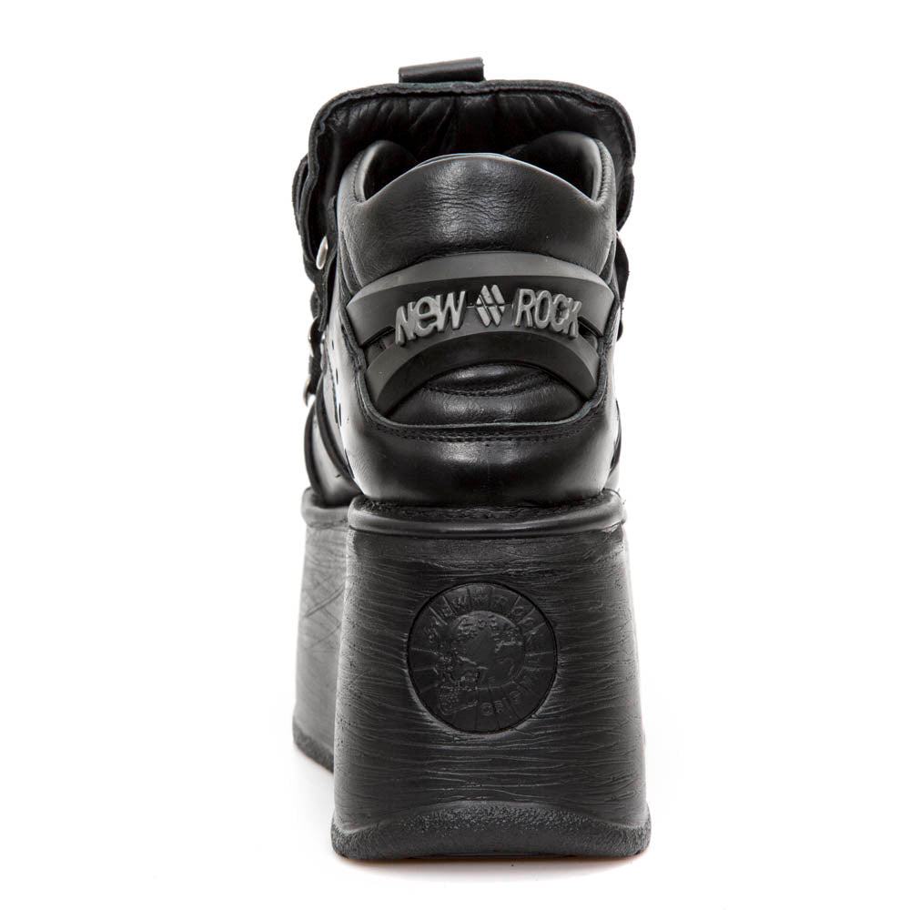 New Rock Metallic Ankle Boot M-EP106-S1