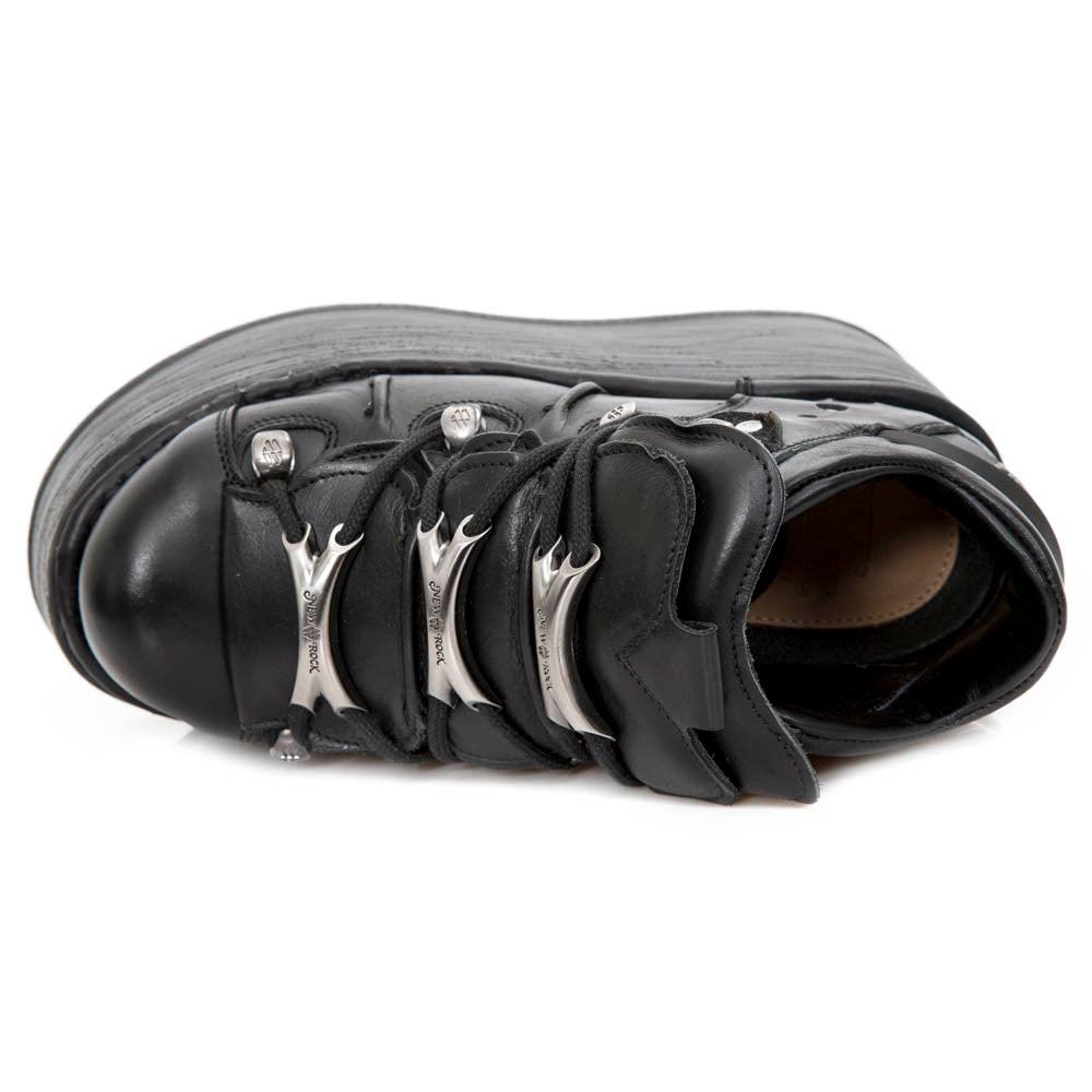 New Rock Metallic Ankle Boot M-EP106-S1