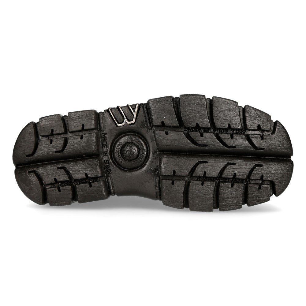 New Rock Combat Boot Metallic M-Newmili083-S21