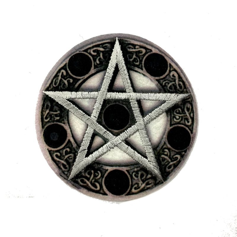 Wicca Pentagram Patch