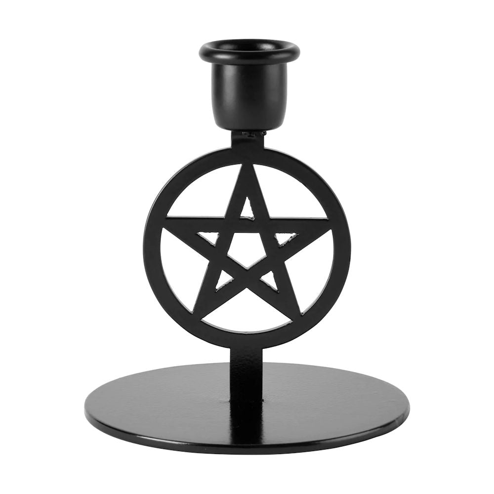 Killstar Small Pentagram Candlestick