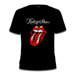 Rolling Stones Faded Logo Tee