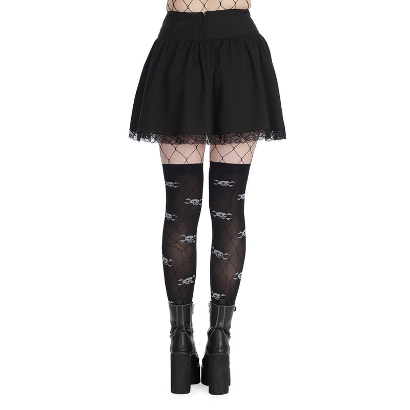 Sakura Black Skirt