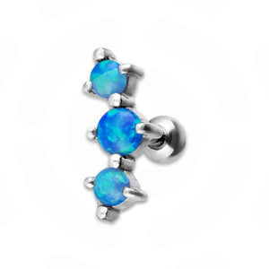 Jewelled Helix/Conch Piercing Sapphire