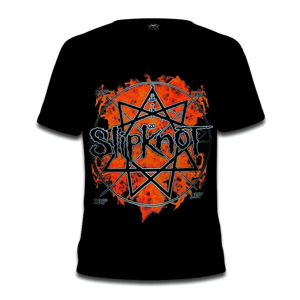 Slipknot Burning Star Tee