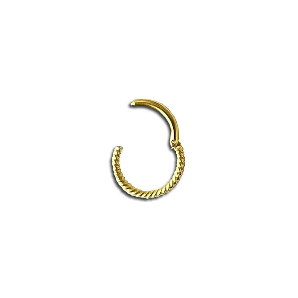 Etnic Septum Click Gold 24K Plated 1.2mm - 037