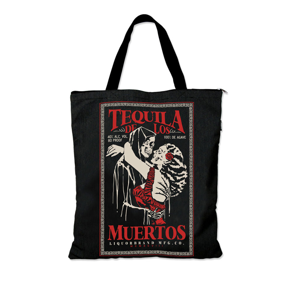 Tequila De Los Muertos Tote Bag