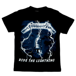 Metallica Ride The Lightning Kids Tee