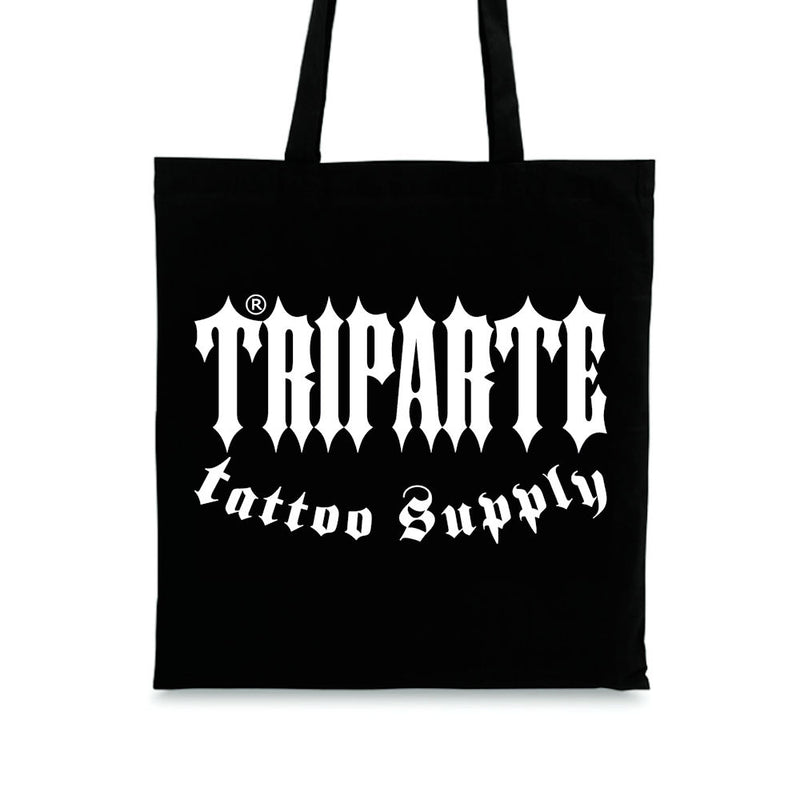 Triparte Black Tote Bag - Tattoo Supply