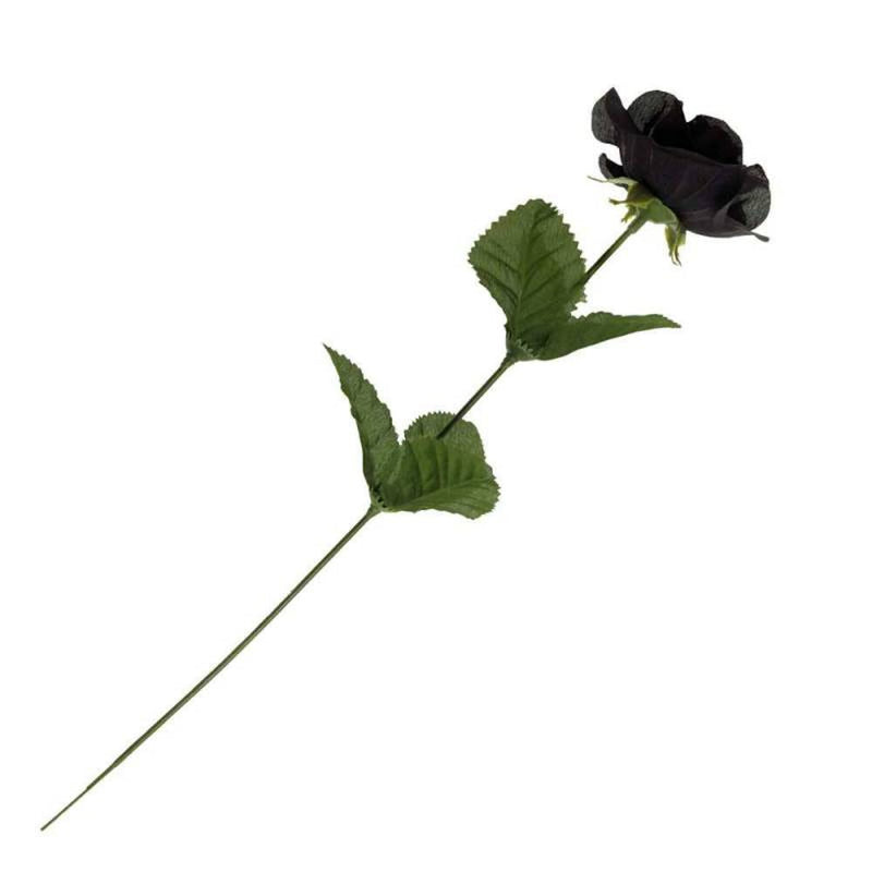 Alchemy Gothic Black Imitation Rose