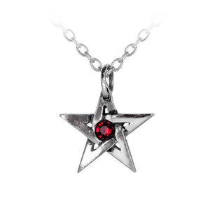 Alchemy England Crystal Pentagram Necklace