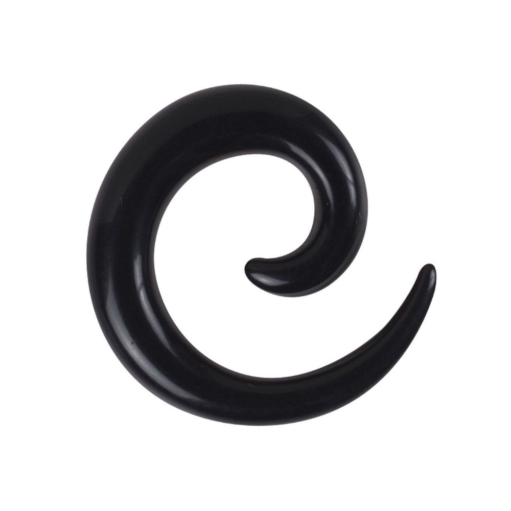 Spiral Expander Black Acrylic