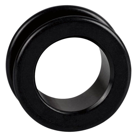 Flesh Tunnel Acrylic Black