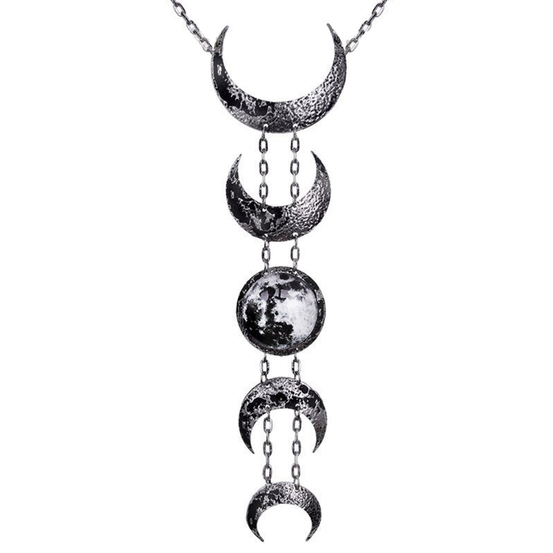 Lunar Silver Necklace