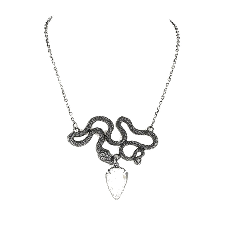 Entwine Silver Necklace