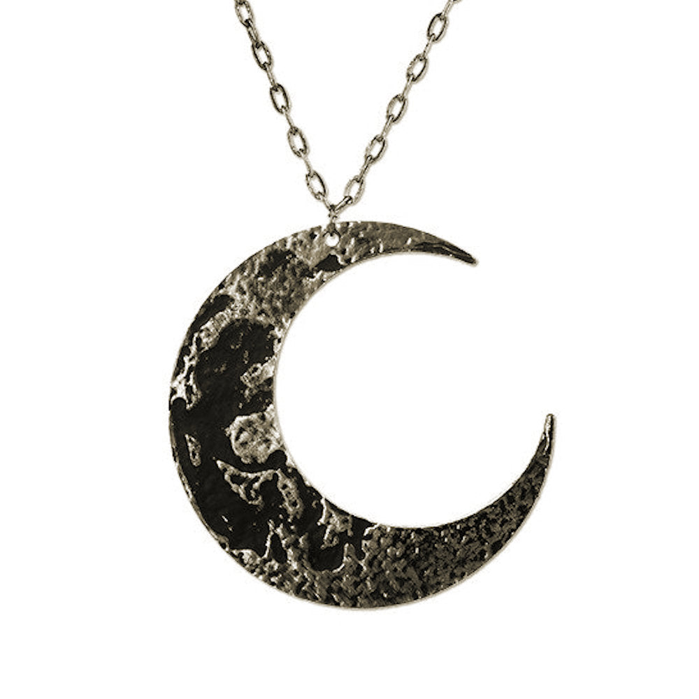 Moon Textured Pendant