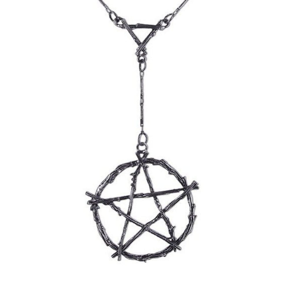 Branch Pentagram Necklace