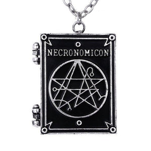 Necronomicon Book Necklace