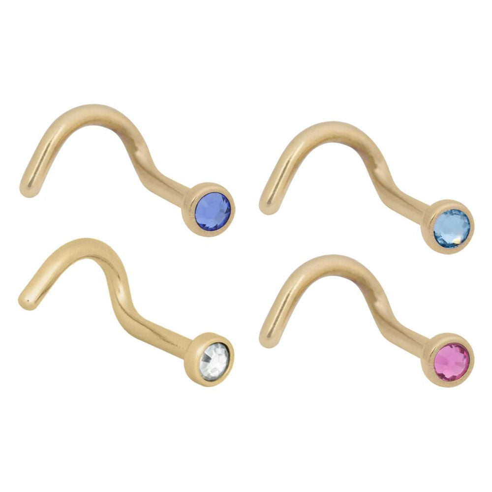 Nose Stud Gold Plated