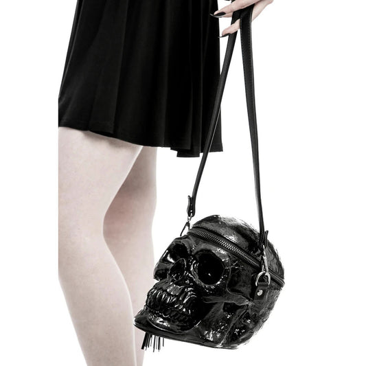 Killstar Grave Digger Skull HandBag