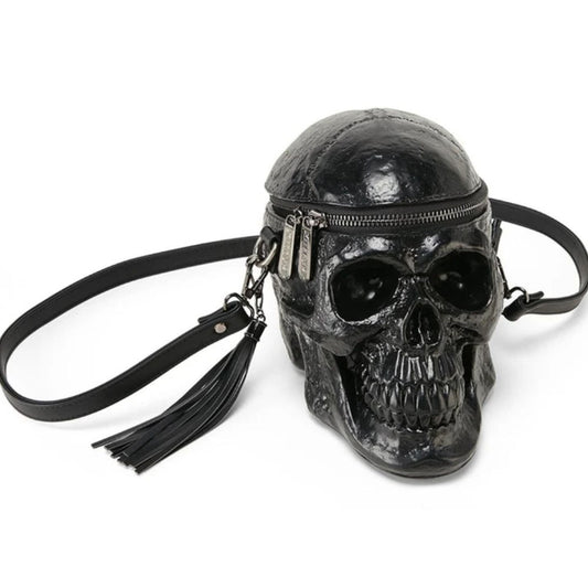 Killstar Grave Digger Skull HandBag