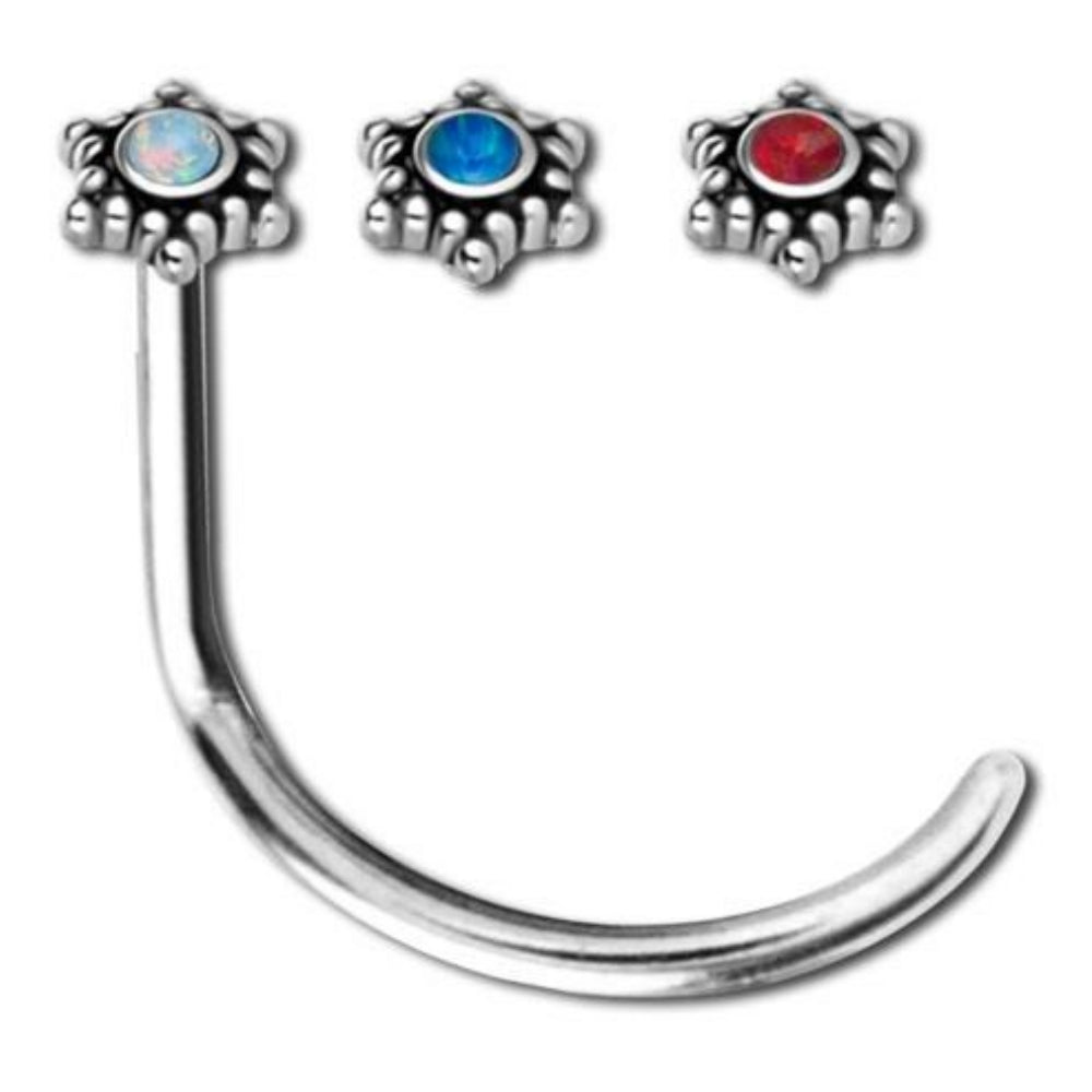 Etnic Stone Nose Piercing